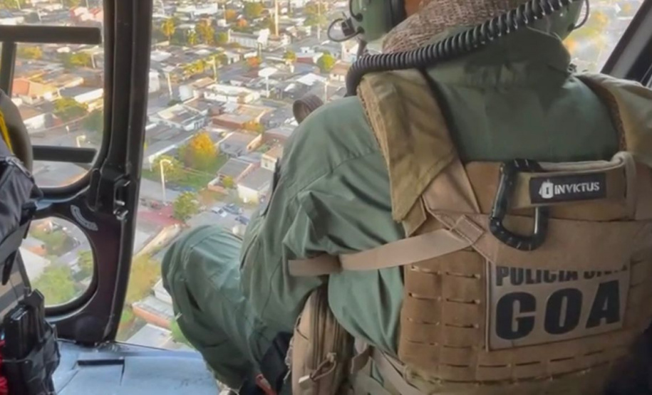 Forças de segurança do Paraná deflagram operação no Rio Grande do Su