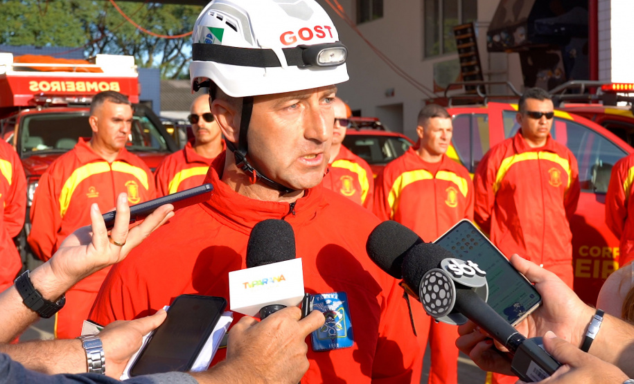Paraná amplia força-tarefa dos bombeiros no RS e prazo da campanha de arrecadação