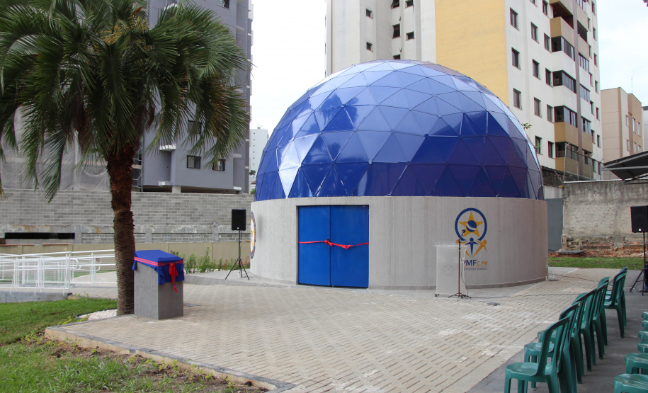 PMPR inaugura Planetário do Colégio da Polícia Militar em Curitiba
