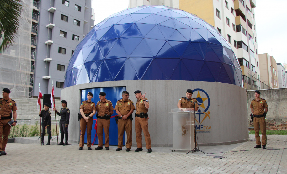 PMPR inaugura Planetário do Colégio da Polícia Militar em Curitiba