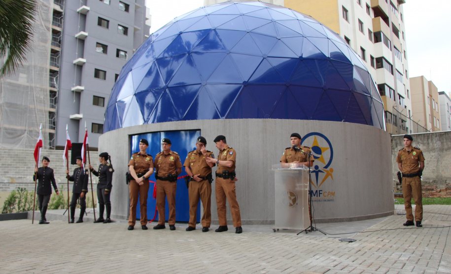 PMPR inaugura Planetário do Colégio da Polícia Militar em Curitiba