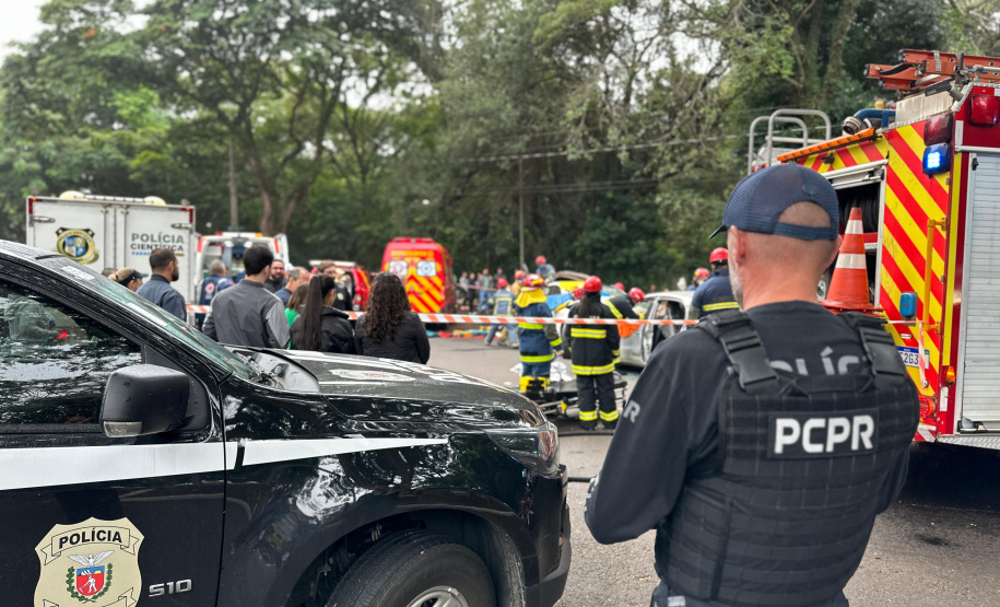 PCPR leva orientações sobre o Maio Amarelo para a população de Curitiba e Maringá