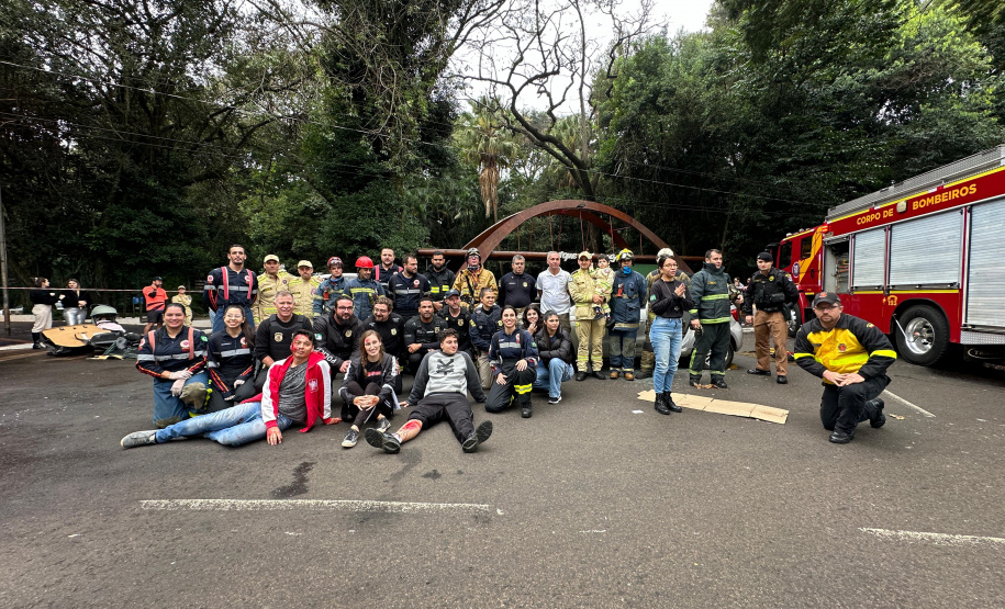 PCPR leva orientações sobre o Maio Amarelo para a população de Curitiba e Maringá