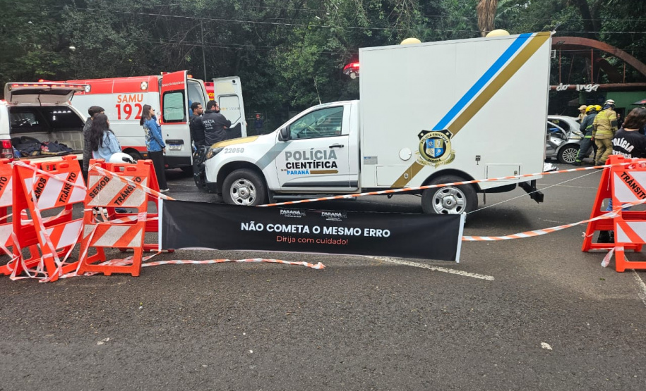 Sesp e Sesa lançam Operação Saúde e Paz no Trânsito em Maringá