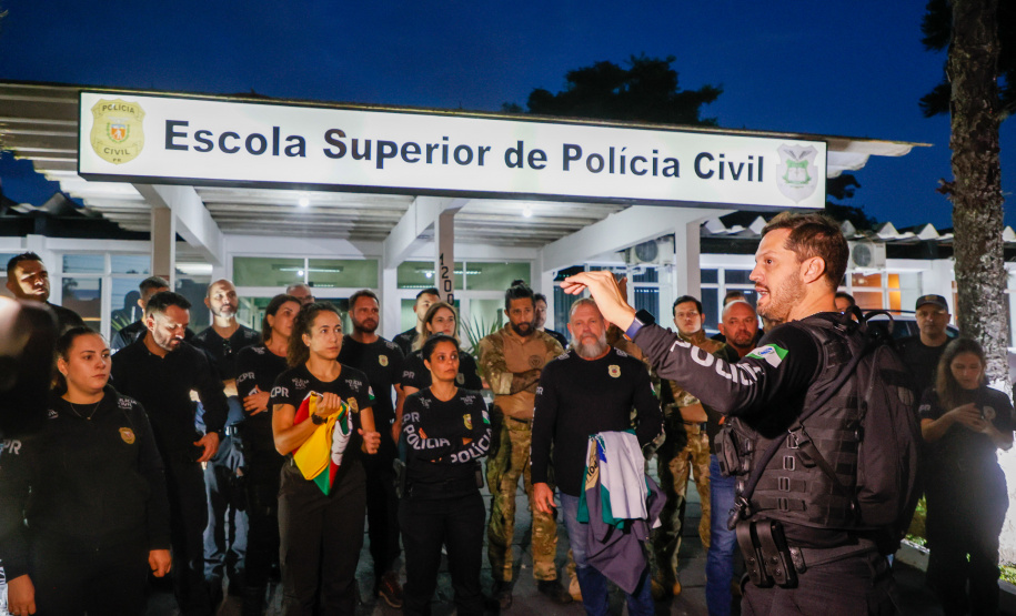 PCPR envia mais 30 policiais para reforçar ações de segurança no Rio Grande do Sul