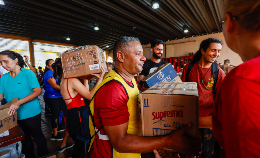 Com apoio da Ceasa, Paraná envia nova remessa com mais 400 toneladas de doações ao RS