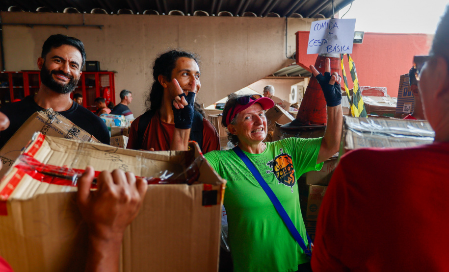 Com apoio da Ceasa, Paraná envia nova remessa com mais 400 toneladas de doações ao RS