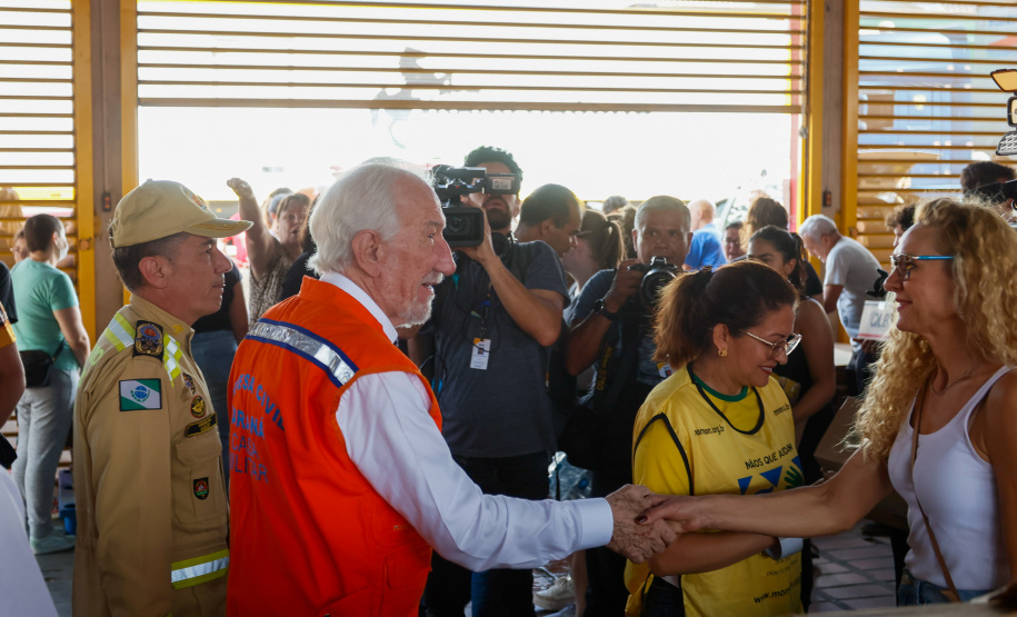Com apoio da Ceasa, Paraná envia nova remessa com mais 400 toneladas de doações ao RS