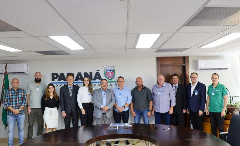 Secretário Hudson recebe comitiva de Marechal Cândido Rondon