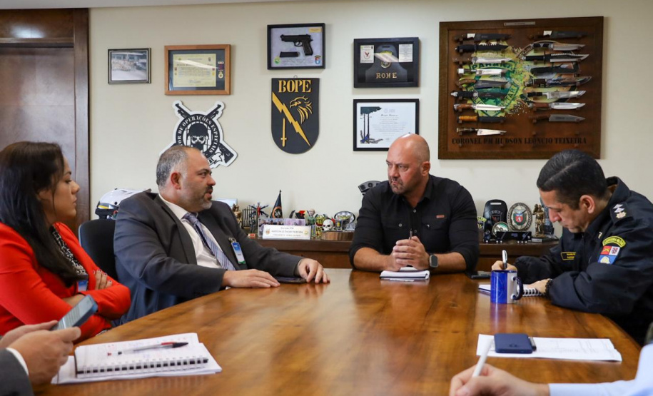 Secretário Hudson recebe deputado estadual Artagão Júnior