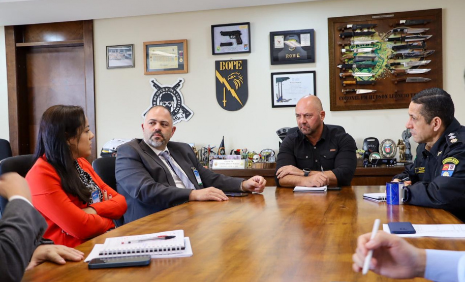 Secretário Hudson recebe deputado estadual Artagão Júnior