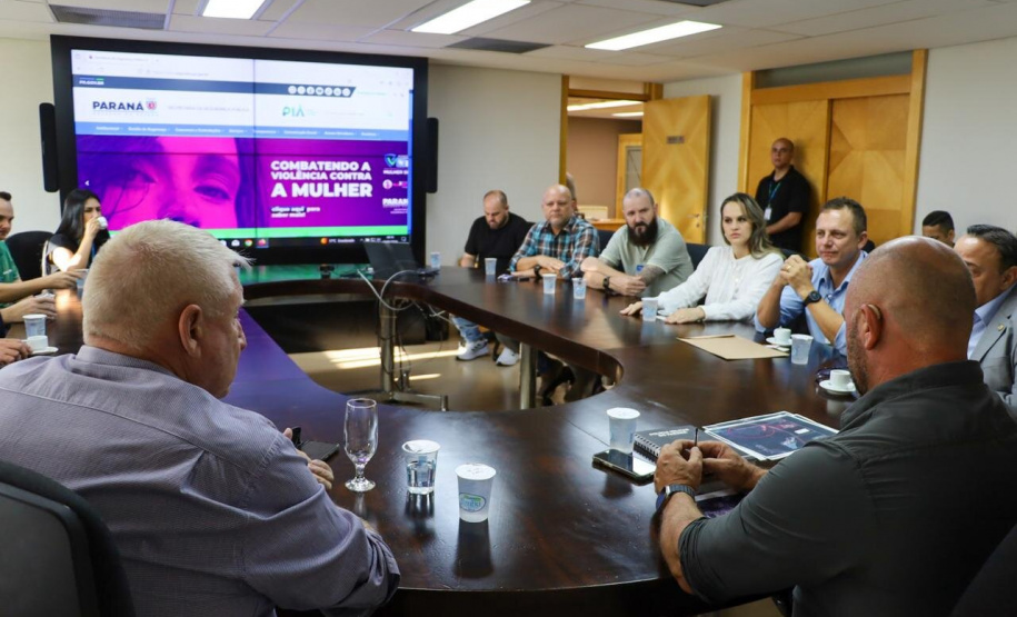 Secretário Hudson recebe comitiva de Marechal Cândido Rondon