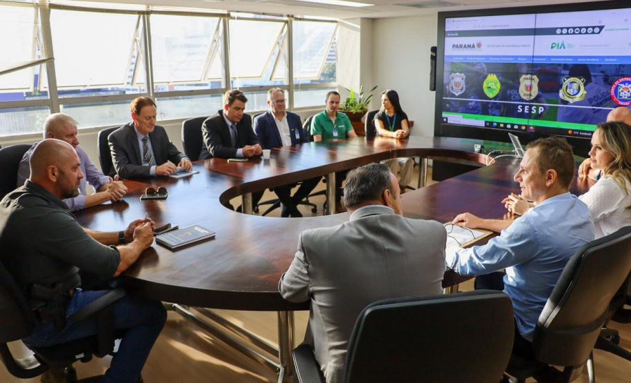 Secretário Hudson recebe comitiva de Marechal Cândido Rondon