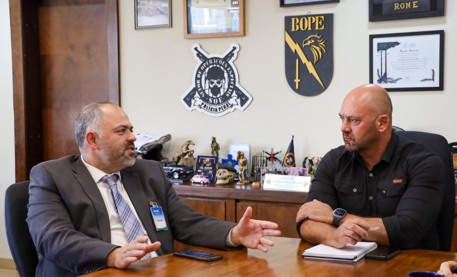 Secretário Hudson recebe deputado estadual Artagão Júnior