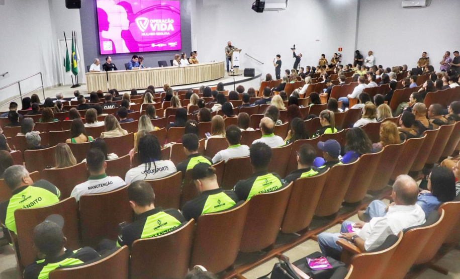 Operação Vida Mulher Segura é lançada em Cascavel
