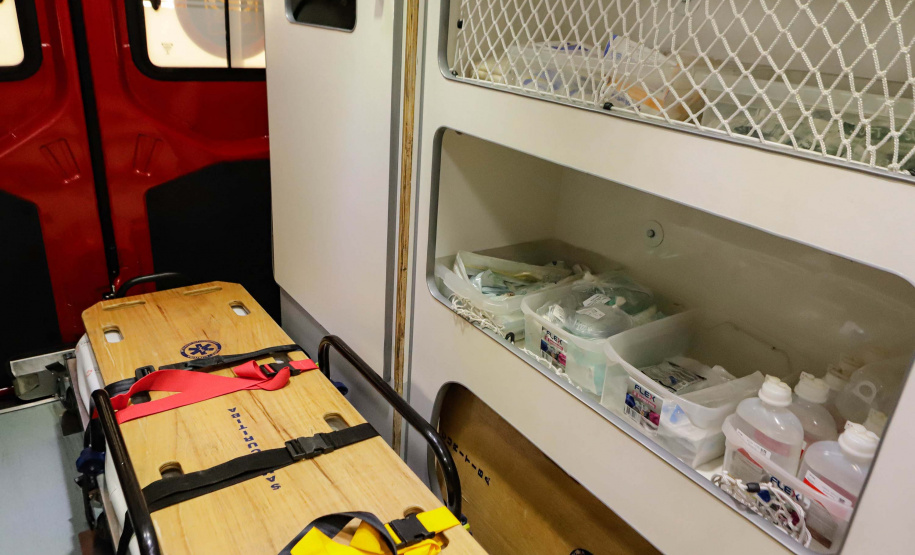 Ambulâncias mais modernas do Brasil garantem padrão de qualidade do Siate no Paraná