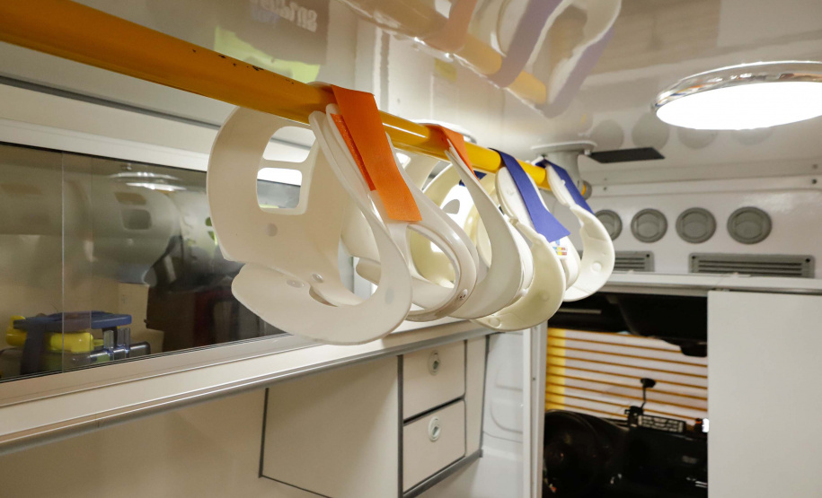 Ambulâncias mais modernas do Brasil garantem padrão de qualidade do Siate no Paraná