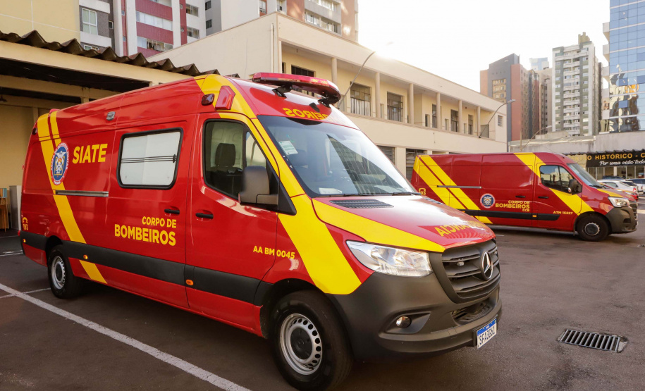 Ambulâncias mais modernas do Brasil garantem padrão de qualidade do Siate no Paraná