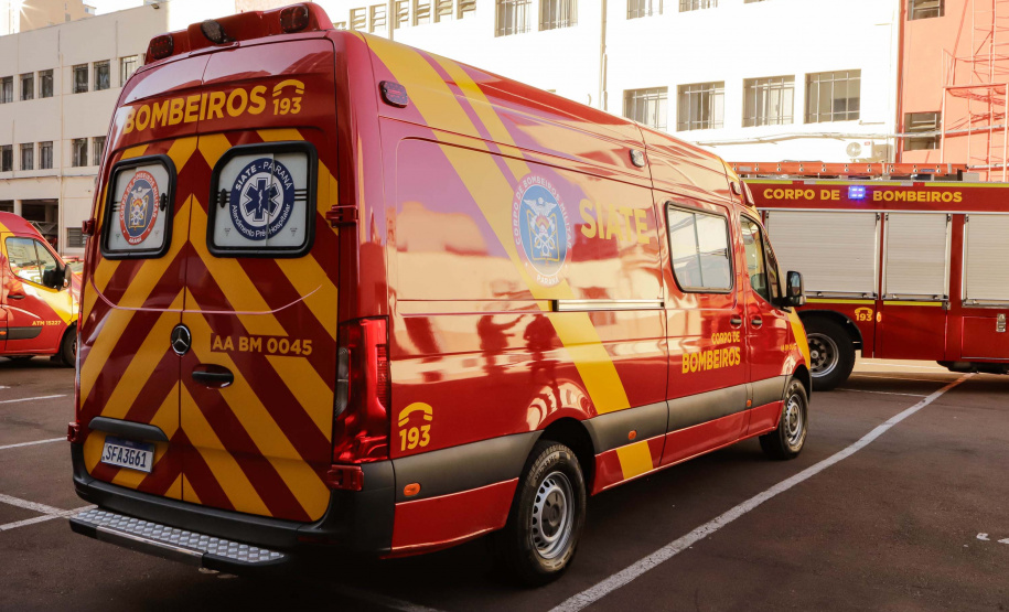 Ambulâncias mais modernas do Brasil garantem padrão de qualidade do Siate no Paraná