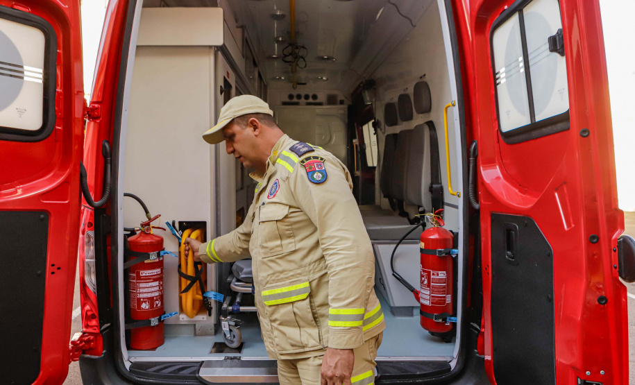 Ambulâncias mais modernas do Brasil garantem padrão de qualidade do Siate no Paraná