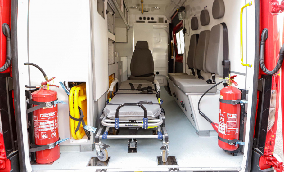 Ambulâncias mais modernas do Brasil garantem padrão de qualidade do Siate no Paraná