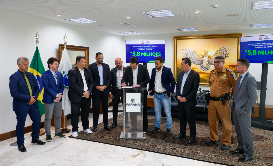 Governador libera recursos para reforçar segurança da região Noroeste