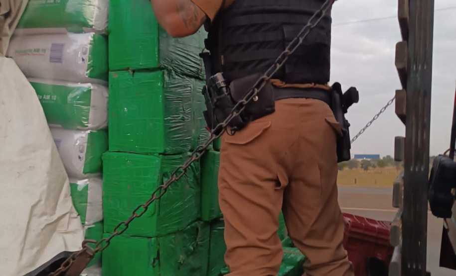 PMPR realiza apreensão de mais de uma tonelada e meia de maconha em Rolândia