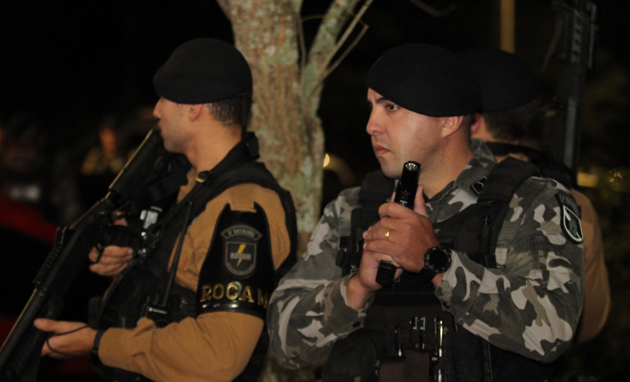 Em simulado de ataque a Cascavel, PM coloca em ação Plano de Defesa Territorial