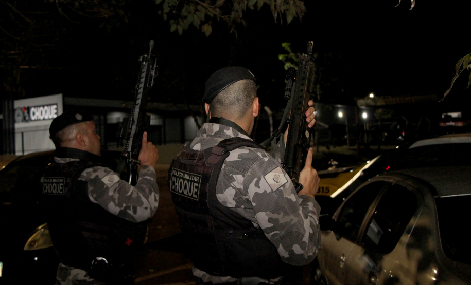 Em simulado de ataque a Cascavel, PM coloca em ação Plano de Defesa Territorial