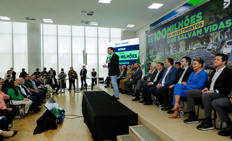 Detran-PR destina R$ 103,8 milhões para fortalecer ações de segurança no trânsito no Paraná