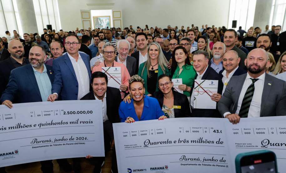 Detran-PR destina R$ 103,8 milhões para fortalecer ações de segurança no trânsito no Paraná