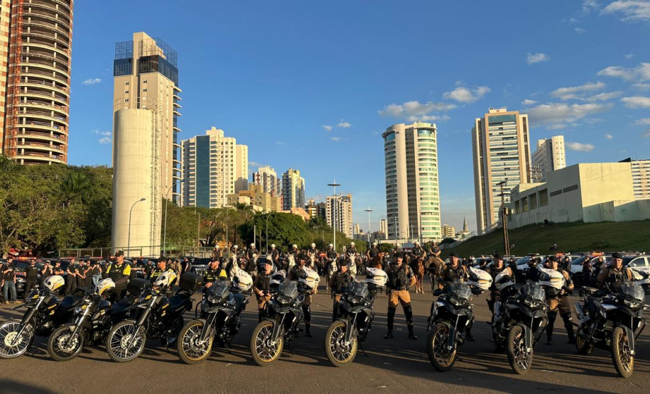 Operação Vida Cidade Segura fortalece o policiamento em Maringá