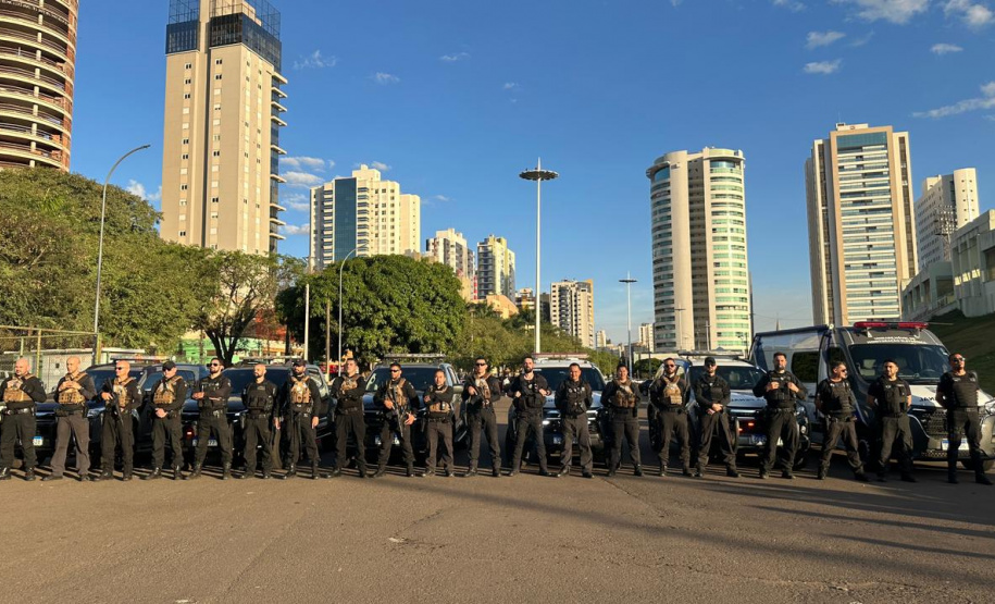 Operação Vida Cidade Segura fortalece o policiamento em Maringá