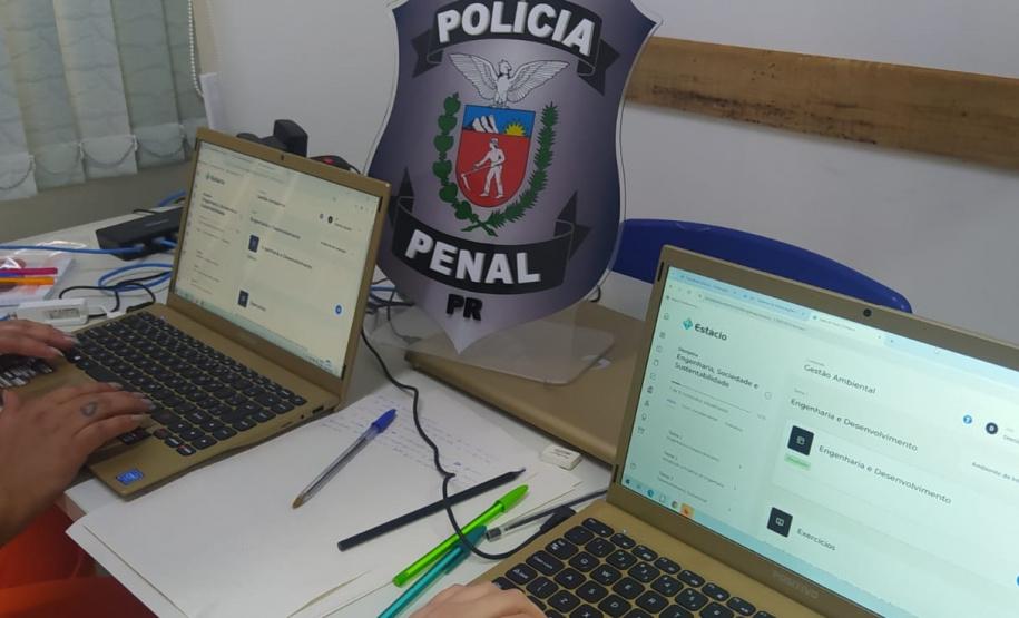 Polícia Penal do Paraná e Faculdade Estácio de Sá ofertam curso superior para apenadas em Ponta Grossa