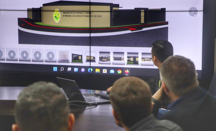 Secretário de Segurança Pública recebe visita da prefeita de Primeiro de Maio na Sesp