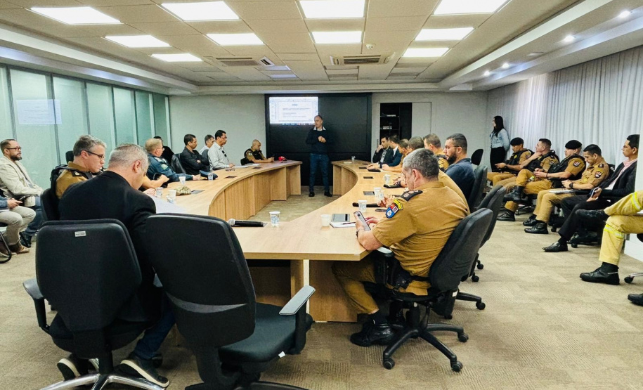 SESP promove 1ª reunião do Torneio Master das Forças de Segurança Pública 2024