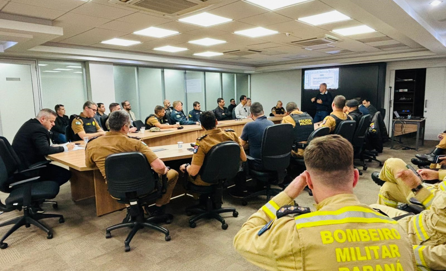 SESP promove 1ª reunião do Torneio Master das Forças de Segurança Pública 2024