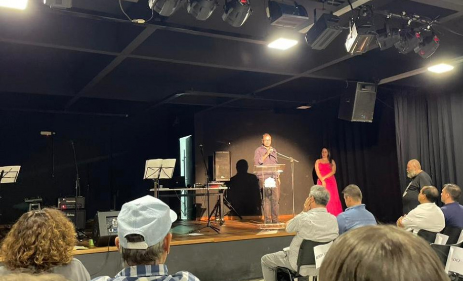 Banda musical formada por apenados faz apresentação na Casa da Cultura de Campo Mourão