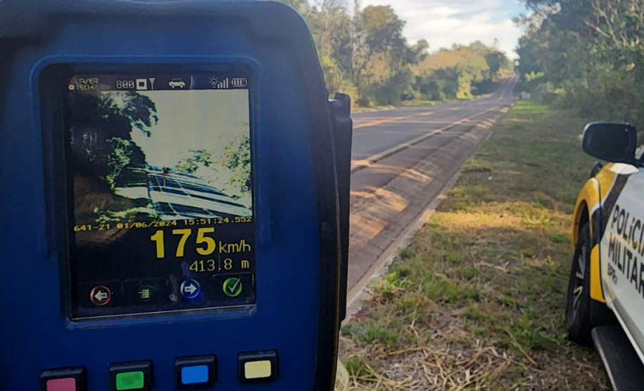 10,3 mil veículos foram flagrados por radares nas rodovias estaduais no Corpus Christi