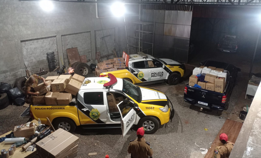 Polícia Militar do Paraná apreende 5,6 toneladas de maconha em Maringá