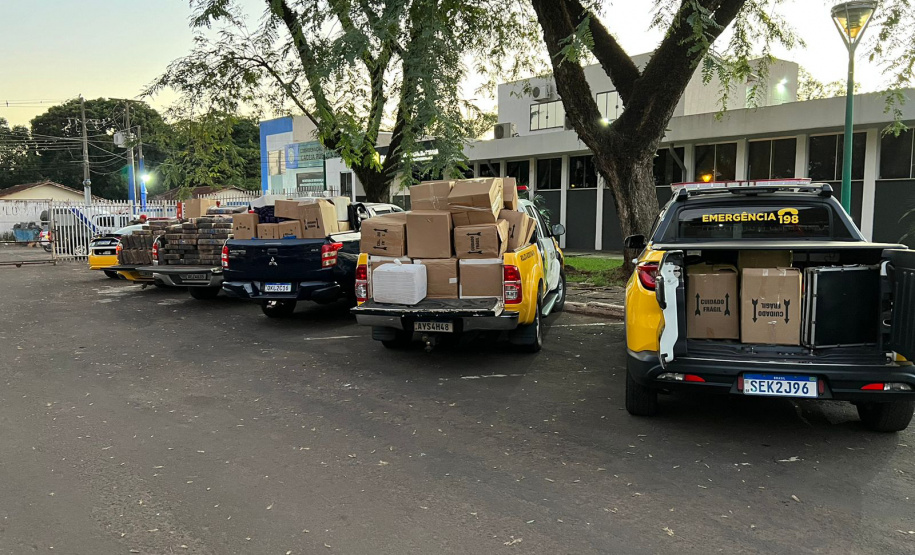 Polícia Militar do Paraná apreende 5,6 toneladas de maconha em Maringá