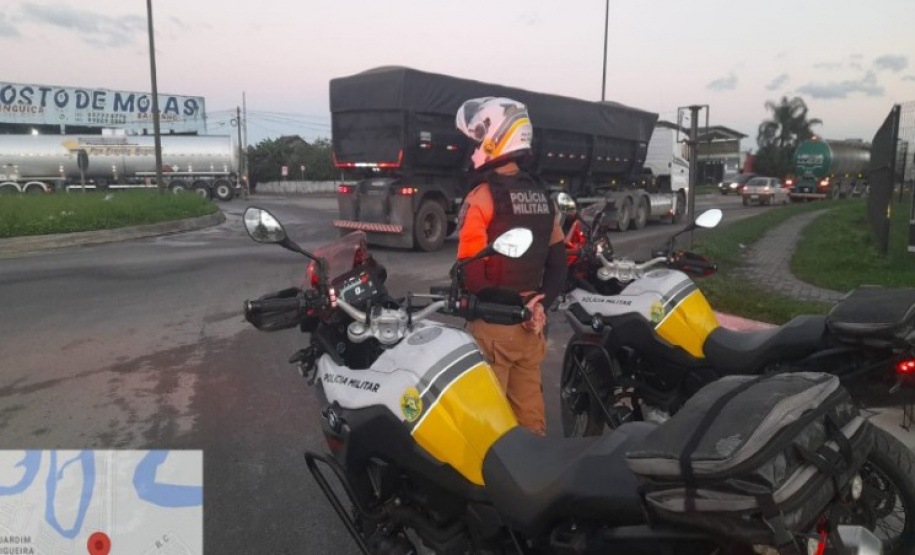 Tecnologia e reforço em ações policiais reduzem em 64,7% os furto de cargas em Paranaguá