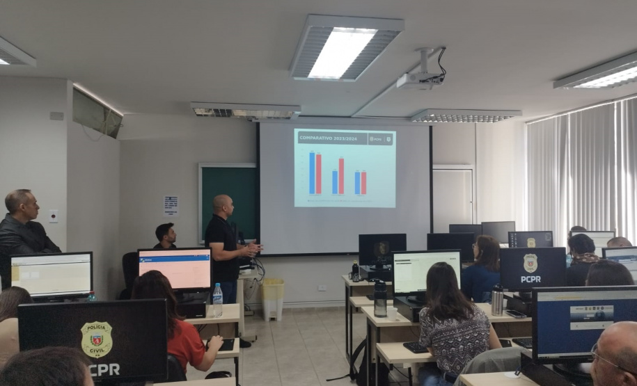 CAPE ministra capacitação em análise criminal, investigação e inteligência para policiais civis
