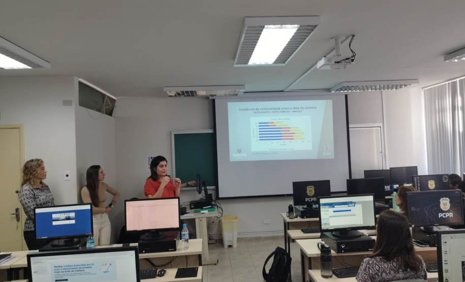 CAPE ministra capacitação em análise criminal, investigação e inteligência para policiais civis