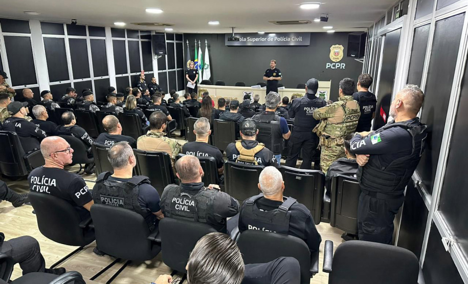 Megaoperação da PCPR mira grupo que roubava veículos em Curitiba e RMC