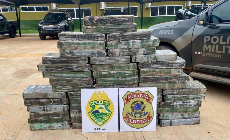 Operação Protetor: polícia apreende 1.350 kg de maconha em Cruzeiro do Oeste e Guaíra
