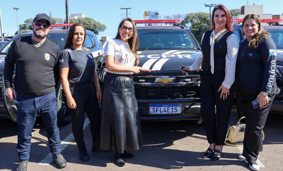 Governo do Estado entrega 70 novas viaturas para delegacias da Polícia Civil do Paraná