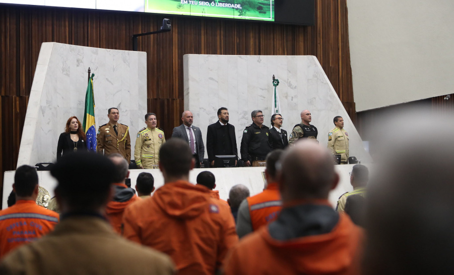 Forças de segurança que atuaram no Rio Grande do Sul são homenageadas na Alep