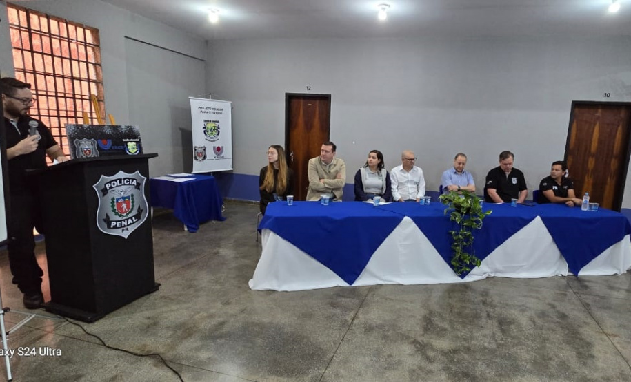 Cerimônia de formatura certifica 21 pessoas privadas de liberdade em cursos de qualificação, em Cascavel