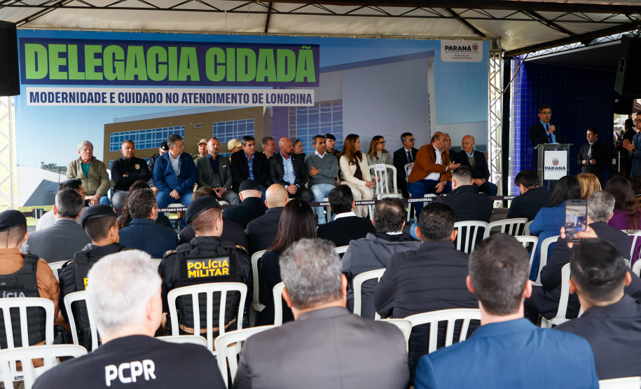 Com investimento de R$ 10,1 milhões, Polícia Civil inaugura Delegacia Cidadã em Londrina